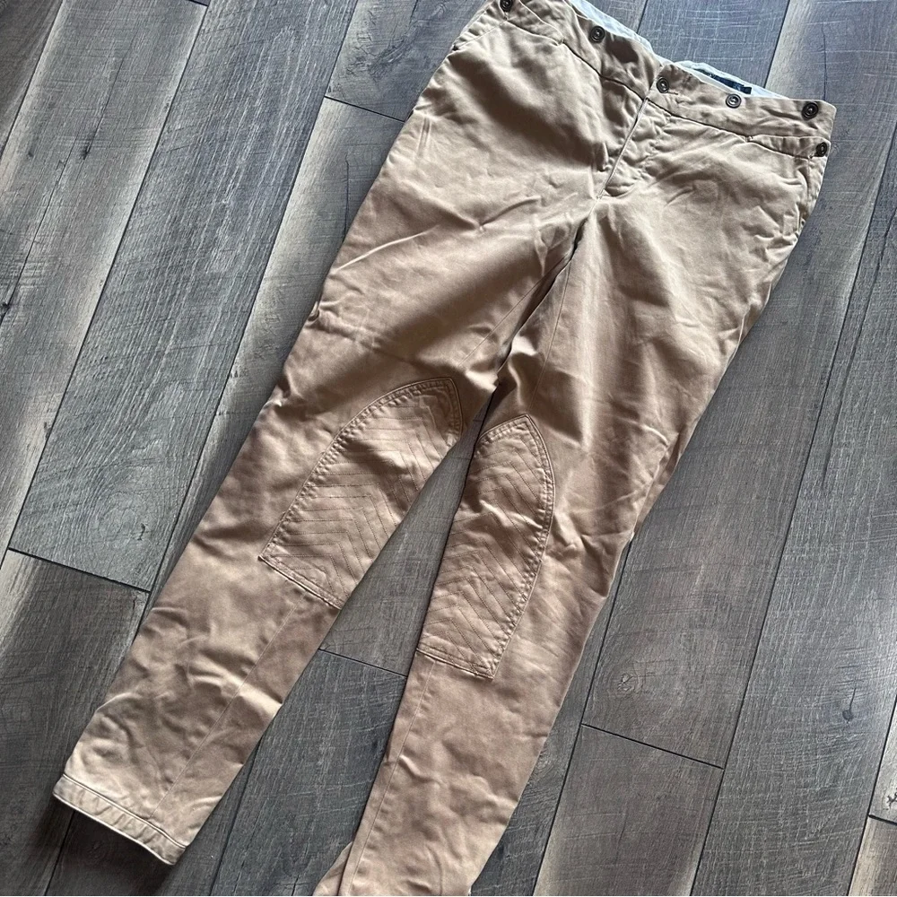 Ralph Lauren Blue Label Tan Skinny Pants - Picture 2 of 9